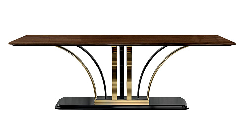 Mesa Dilan Dourada/Castanha