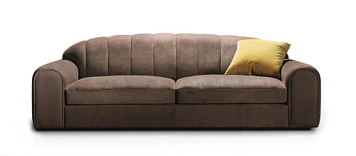 Sofá Luxuoso com Assento Grande 242 cm