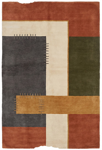 Tapete Framed Blocks Dark