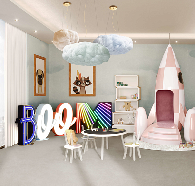 Iluminação temática infantil