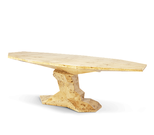 Mesa de Jantar Luxe Raiz Choupo Bonsai