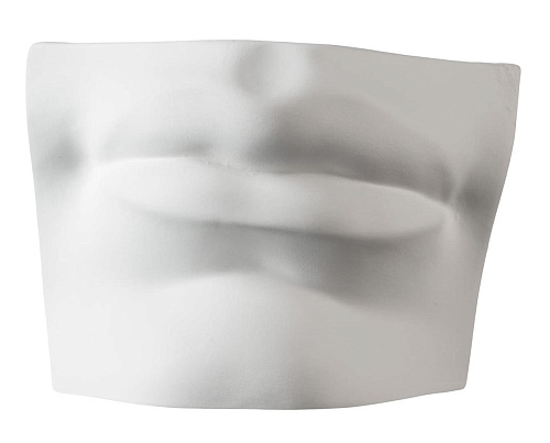 Escultura Boca de David Branca