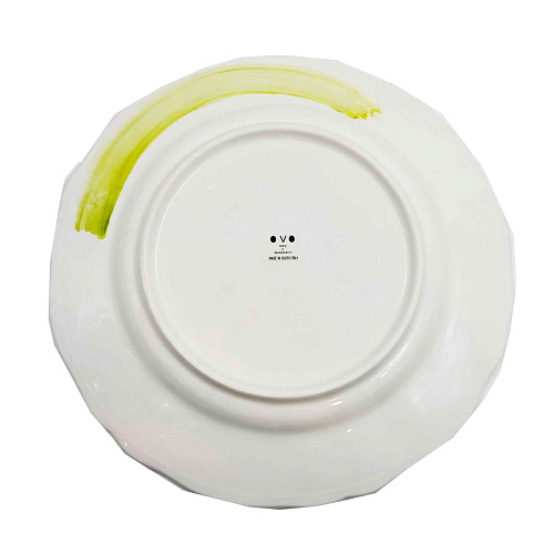 Prato cerâmico artesanal