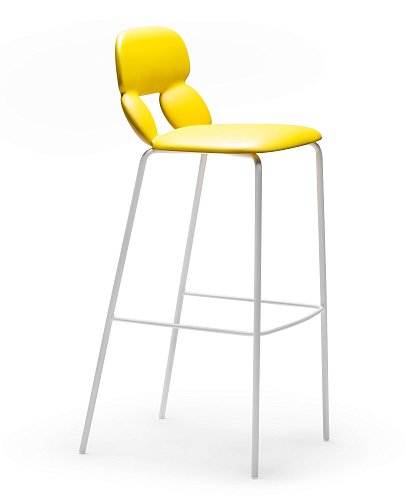 Banco de Bar Nube SG-65 Amarelo