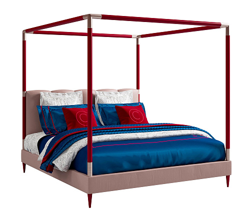 Cama Italiana com Dossel