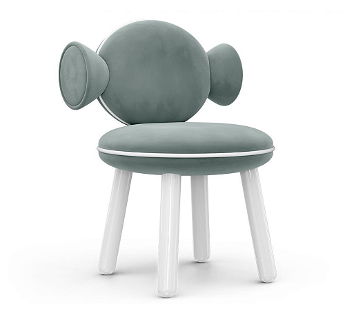 Cadeira puff Lollipop azul