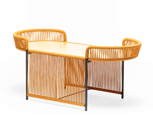Mesa de Centro para Exterior Altana OV Amarela