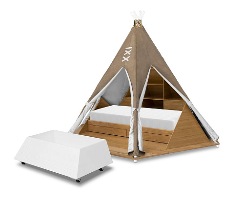 Cama esconderijo Tribal