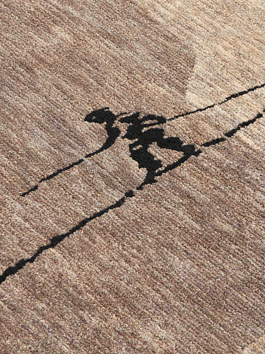 Tapete Sempre Sul Filo Designer Tecido à Mão