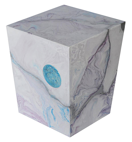 Mesa de Apoio Azul e Rosa