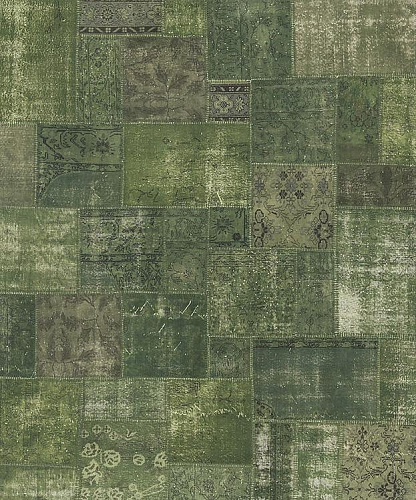 Tapete Verde Patchwork