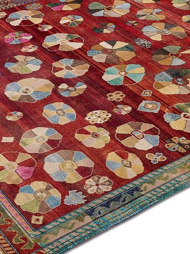 Tapete Original Natural Vermelho Luxury