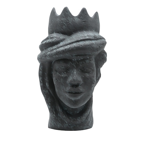 Escultura Moor's Head cinzenta