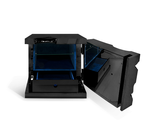 Cofre para Joias Preto Tycoon