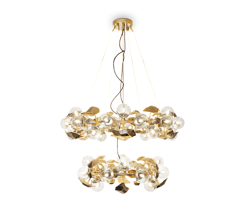 Candeeiro suspenso redondo II Athena