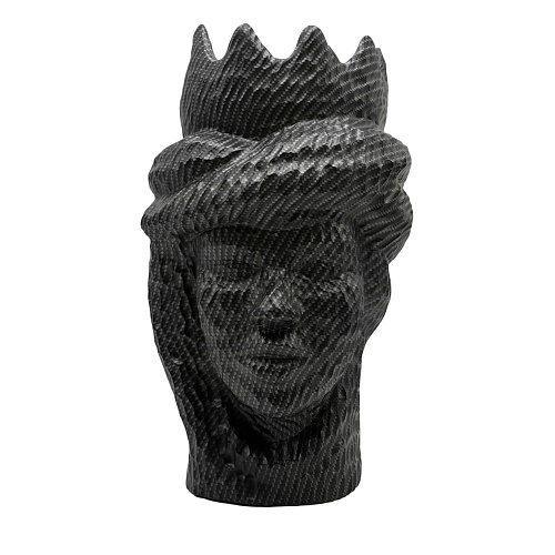 Escultura Moor's Head cinzenta