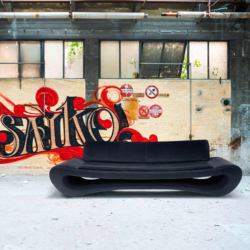 Sofá New Lips Preto