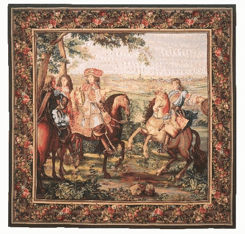 Tapeçaria captura de Lille quadrado