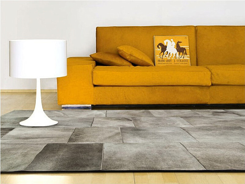 Tapete Pele de Vaca Elefante Cinzento