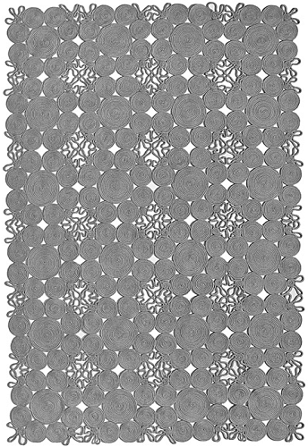 Tapete Rope Interior / Exterior Cinzento