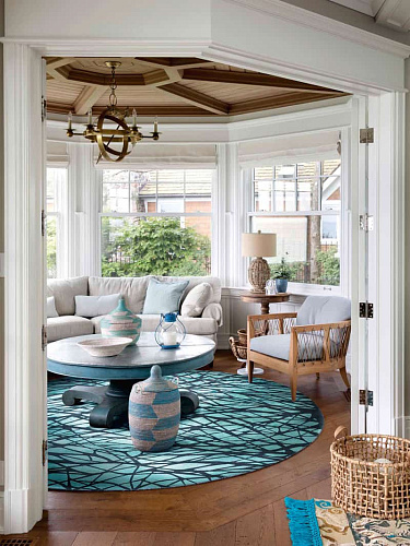 Tapete Dresden Redondo Luxury Feito à Mão