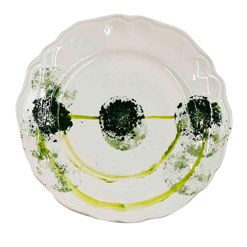 Prato cerâmico artesanal