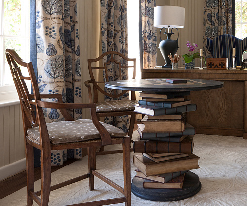 Mesa de Jogos Tenbury Navy Oak