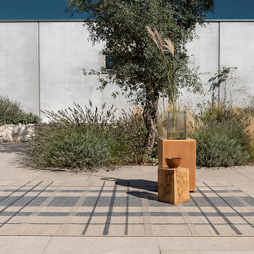 Tapete Exterior Zona Denim Check