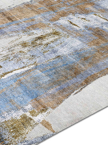 Tapete Gold Rust Tecido à Mão