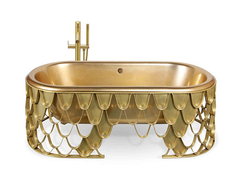 Banheira inspirada em carpa