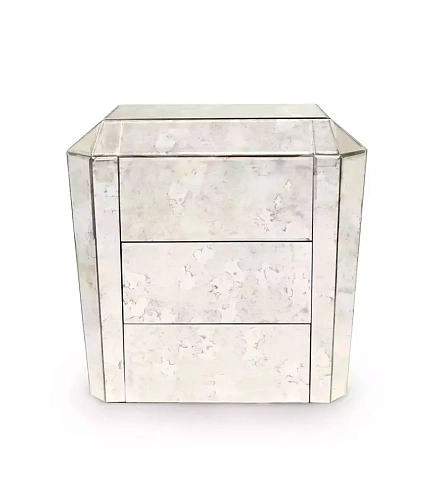 Mesa de Cabeceira Tamaris 3 Gavetas