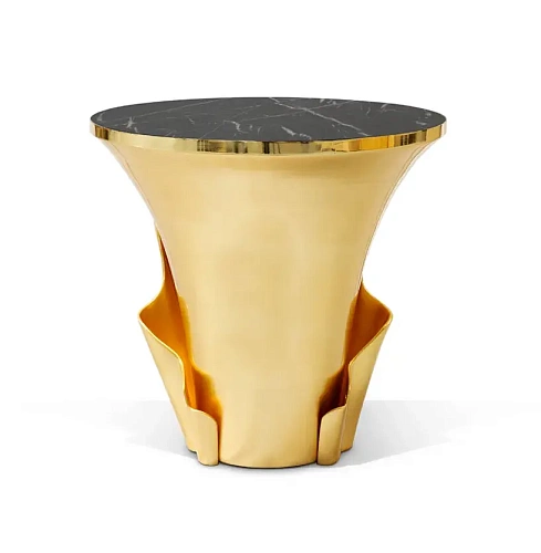 Mesa de Apoio Folha Dourada Solstice