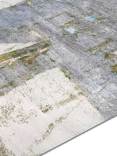 Tapete Green Rust Tecido à Mão