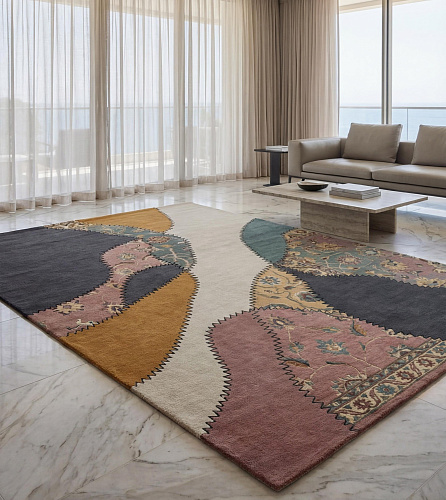 Tapete Pastel Collage Multi