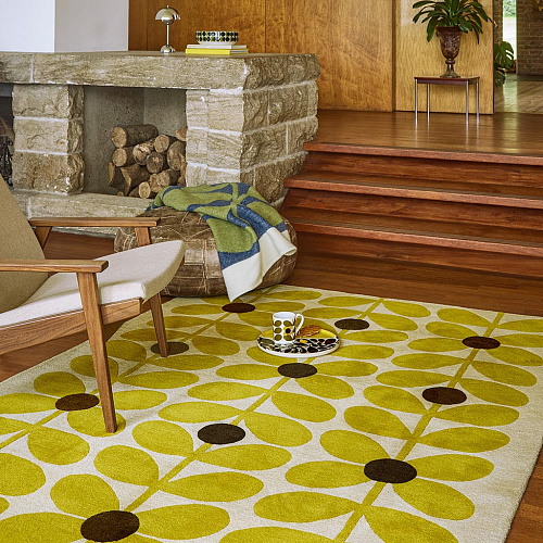 Tapete Sixties Stem Yellow