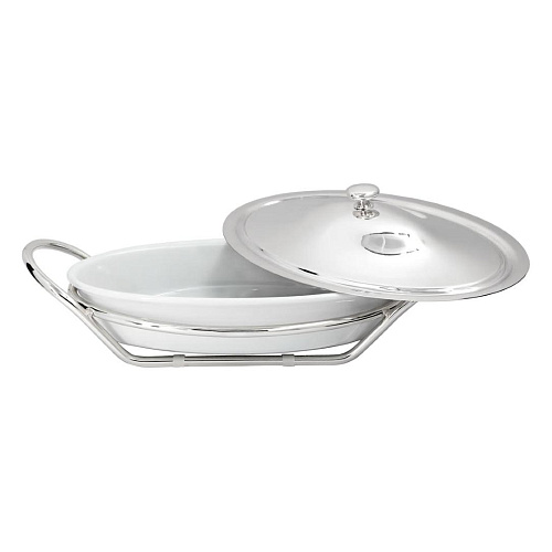 Caçarola oval Grand Gourmet com tampa