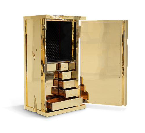 Cofre Elite Dourado Tycoon