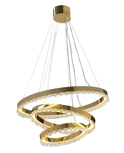 Lustre Galaxy em Cristal