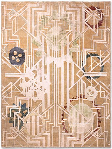 Tapete Quiet Color Feito à Mão Luxury