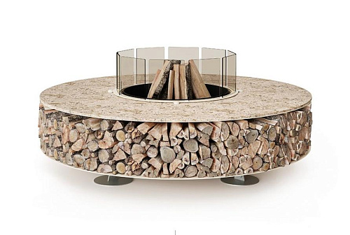 Lareira exterior cerâmica Zero