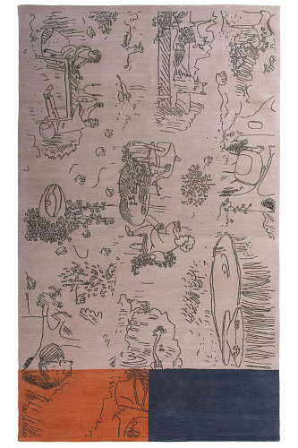 Tapete Morgane Tecido à Mão