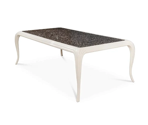 Mesa de Jantar Tampo Pluma Exótica Mistral