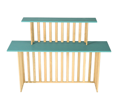 Consola Verde de Dois Níveis