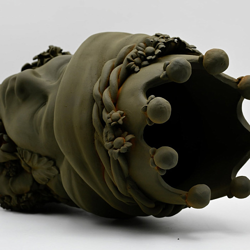 Escultura artesanal Moor's Head