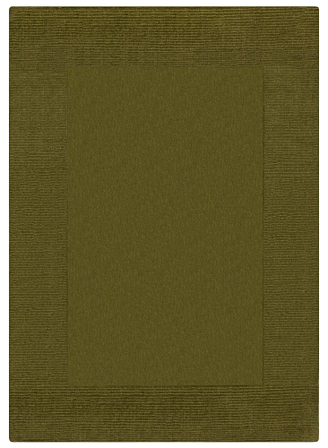 Tapete com Orla Emoldurada Verde