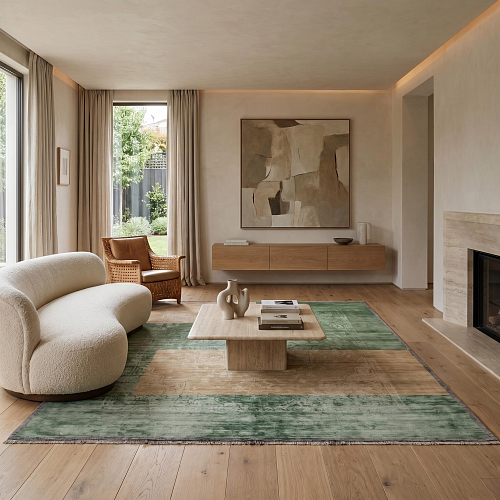 Tapete Sage Mosaic Green