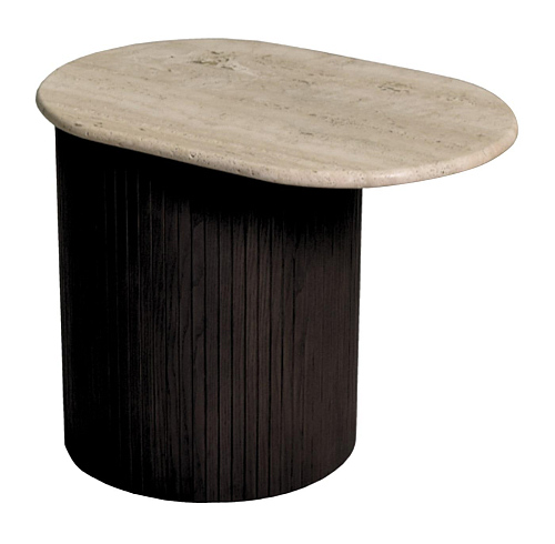 Mesa de Apoio Bitta com Tampo em Mármore
