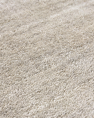 Tapete Off-White Seda de Bambu