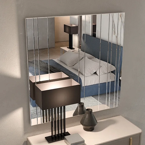 Espelho de parede quadrado