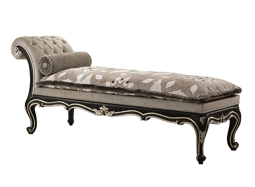 Chaise Longue com Folha de Prata